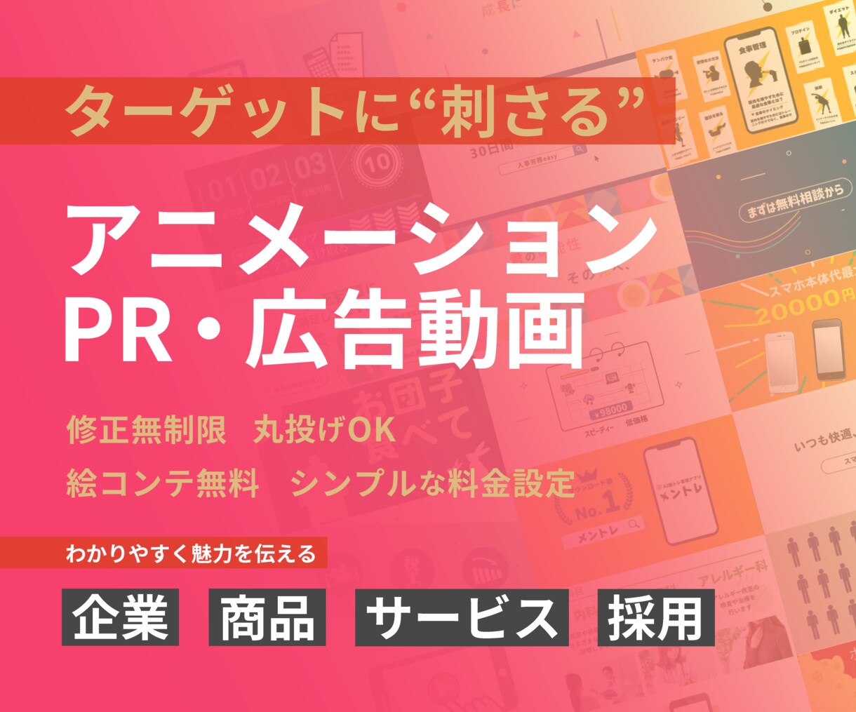 成果につながるPR動画を制作します 企業・商品・サービス・採用－心を動かすアニメーション動画 イメージ1