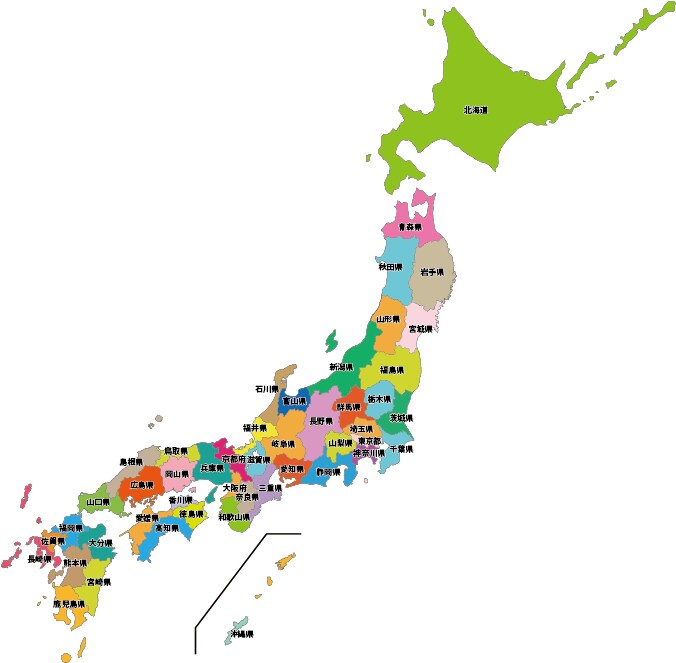 お子さま向けオリジナル地図を作成します 幼児、小学生、中学生、年代に合わせた学習用の地図を作成します イメージ9
