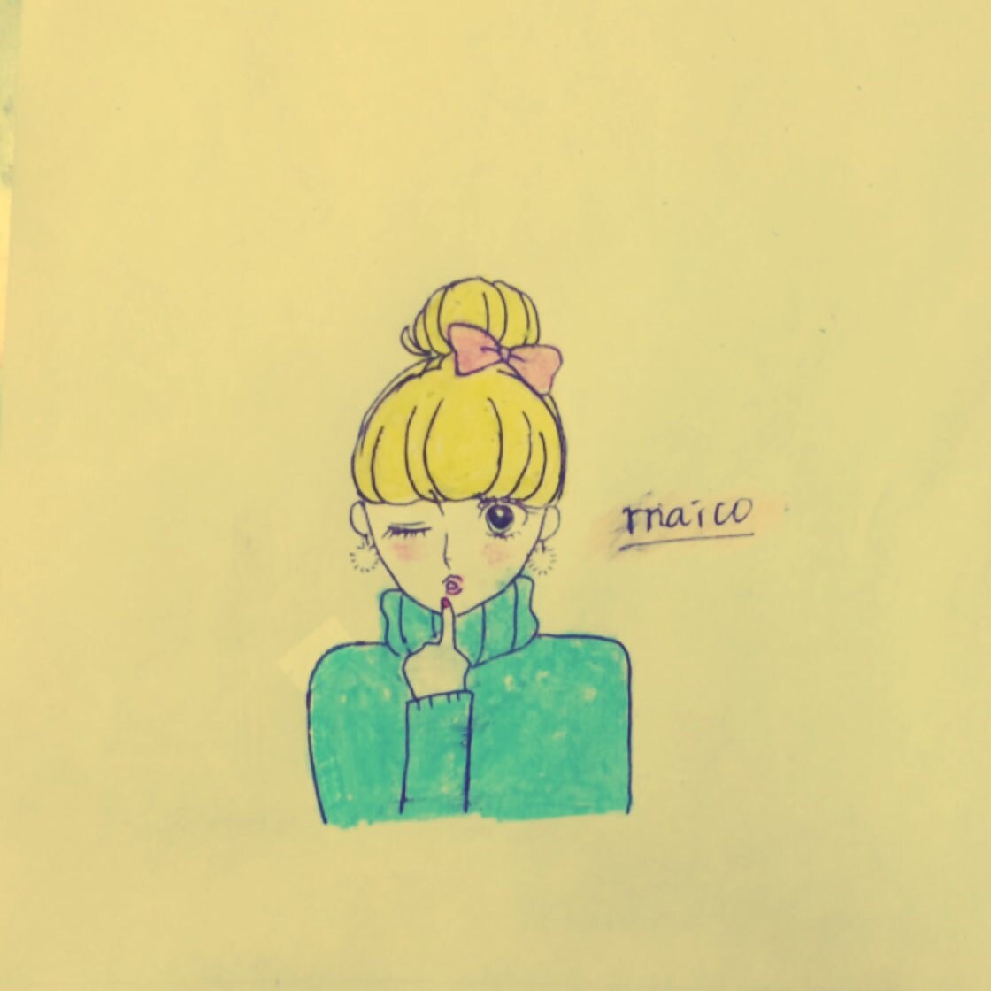 あなたの写真、発想を元に手書きでかわいいイラストを描きます^ ^ イメージ2