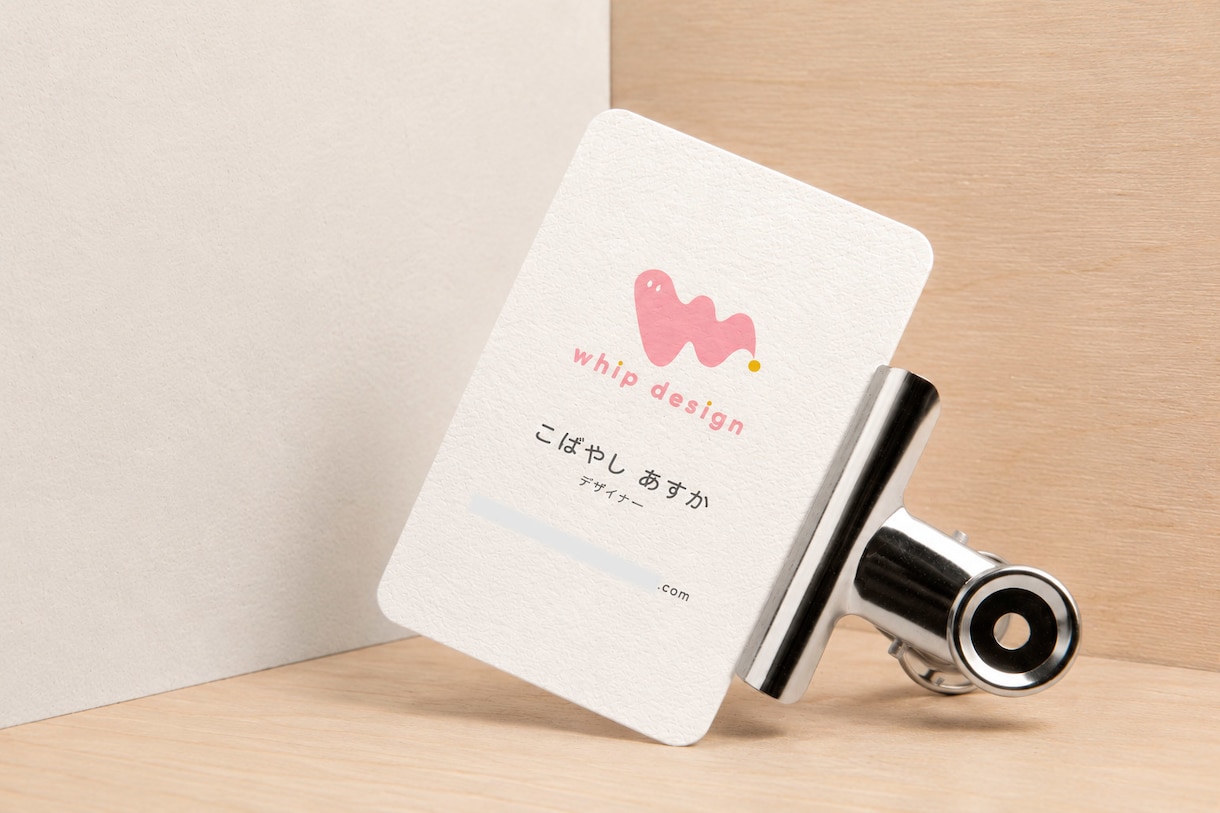 想いをカタチに。名刺・ショップカードお作りします QRコード作成無料・印刷対応できます！ イメージ3