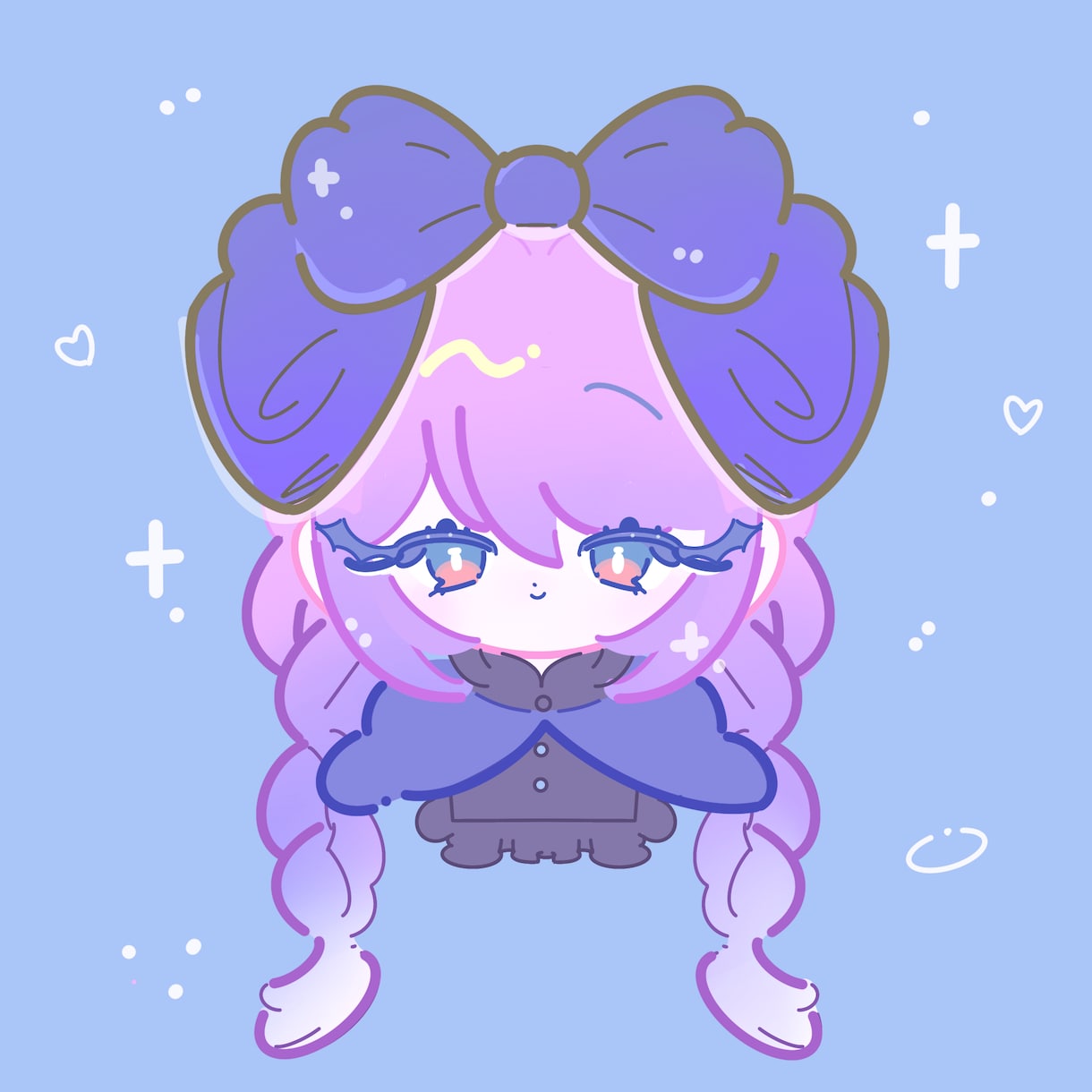 ふわっと甘くてかわいい！ミニキャラ  お描きします やさしい色とまるいシルエット、でも甘すぎないイラストを。 イメージ1