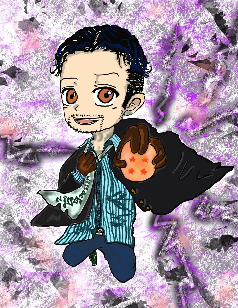 好きな漫画の模写やオリジナルアイコン作成します 似てる！を目標に取り組み、完璧は無理だが近づけたい イメージ4