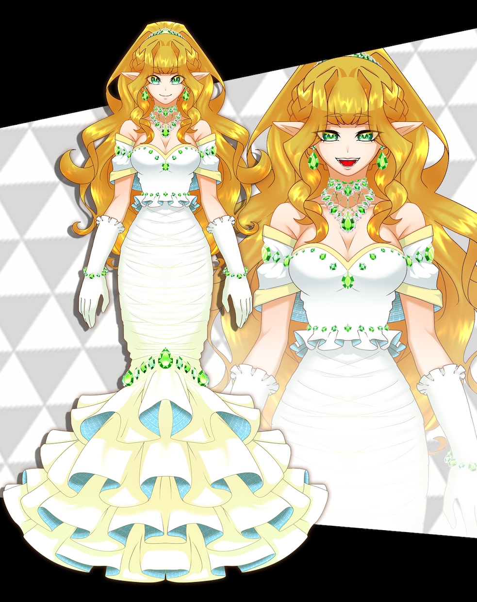 IRIAMやVtuberなど立ち絵描きます 配信用など全身立ち絵の必要な方へ！ イメージ3
