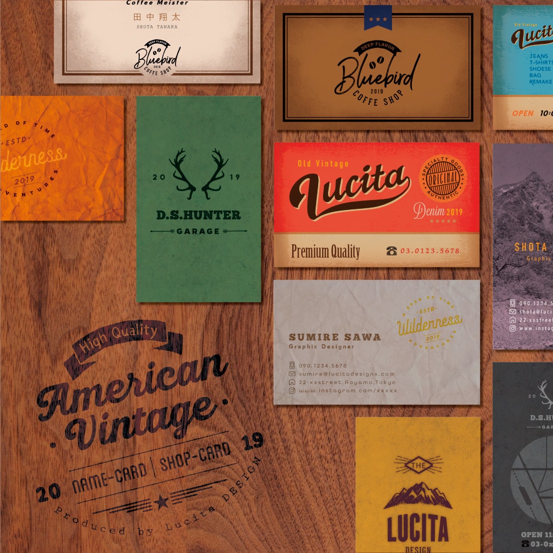 💬Coconara｜Make American vintage cards LUCITA DESIGN 4.9…