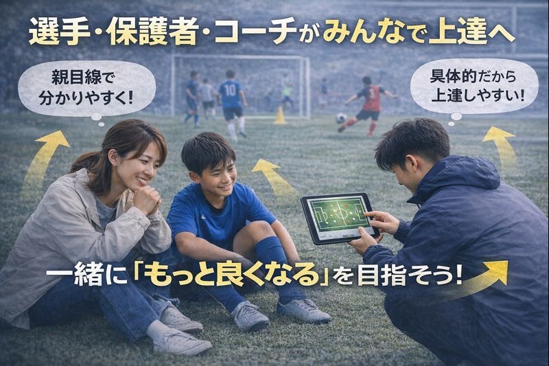 南米Pro級指導者の視点からプレーを分析します 感覚論にしない分析で、次にやるべきことを明確にします イメージ3