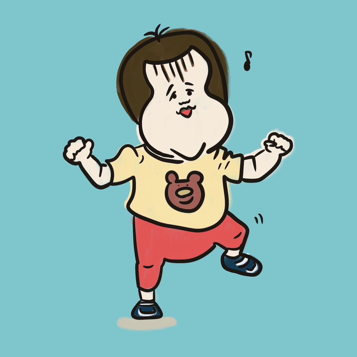 商用OK!!温かみあるユニークなイラスト作成します 人物/動物どちらでも！物語が伝わるほっこりユニークなイラスト イメージ5