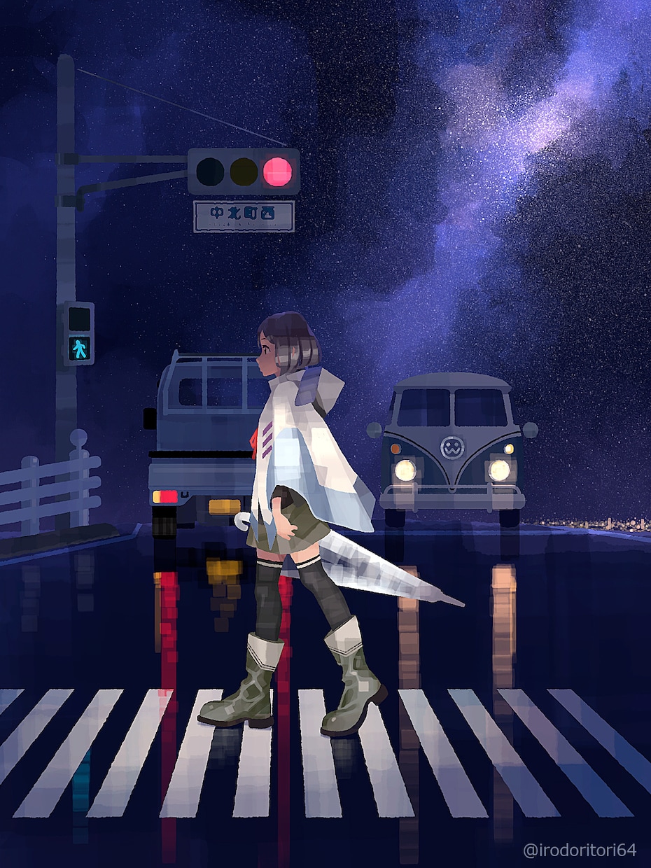 雰囲気のある背景主体のイラスト制作致します 雰囲気のある色彩、優しい絵柄でノスタルジックな雰囲気です イメージ10