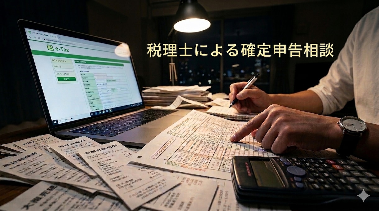 税理士が個人会社の確定申告などの税務相談にのります 不安なことなどご相談ください。脱税相談は不可です。 イメージ1