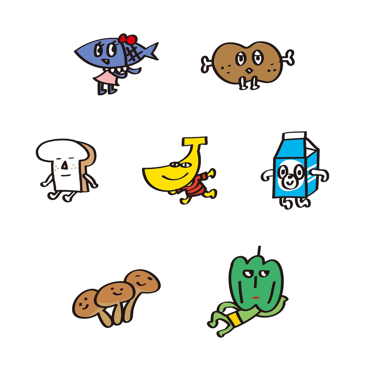 ゆるくてかわいいキャラクター作成します 【30年以上の実績！】経験豊富なプロがキャラを作成します！ イメージ6