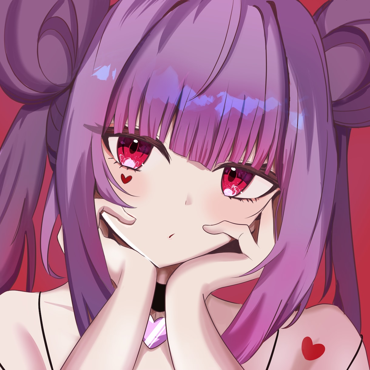 イラスト、MV用、記念絵、サムネなどを制作します SNSアイコン、YOUTUBEヘッダー、記念絵、MV用など イメージ5