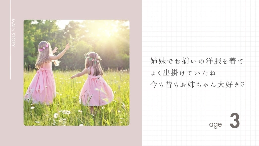 ふんわり温かいプロフィールムービーを作成します たくさんの思い出をパステルカラーで可愛くデザインしました◎ イメージ4