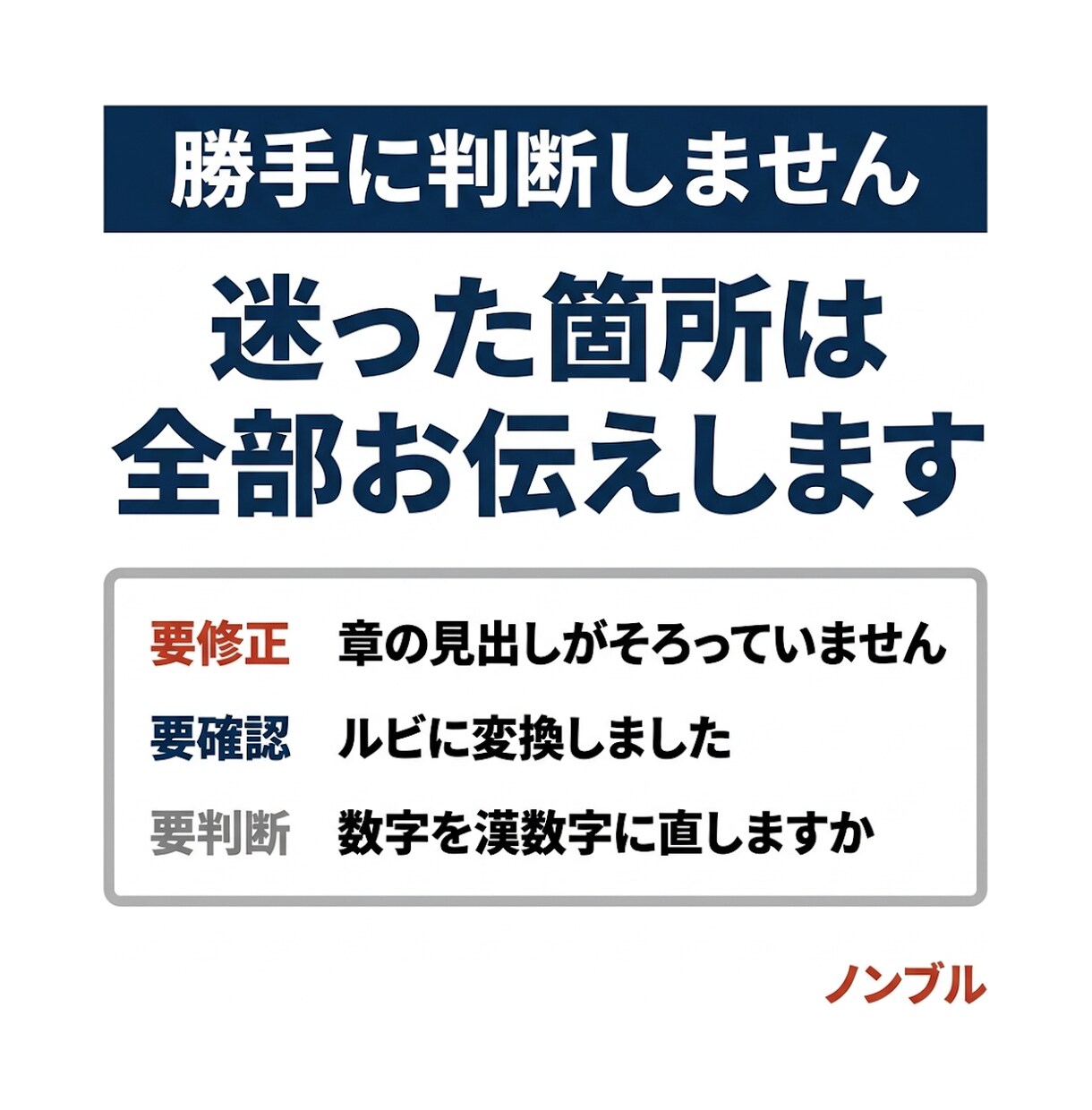 Kindle用EPUBの崩れを修正します 目次切れ・数字の横倒し・変換エラーに対応 イメージ2