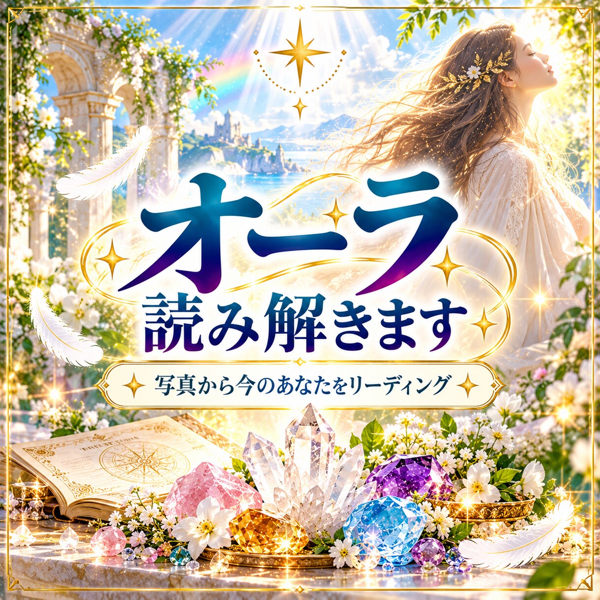今のあなたを映す オーラリーディングします 写真から今のあなたのオーラを読み解きます イメージ2