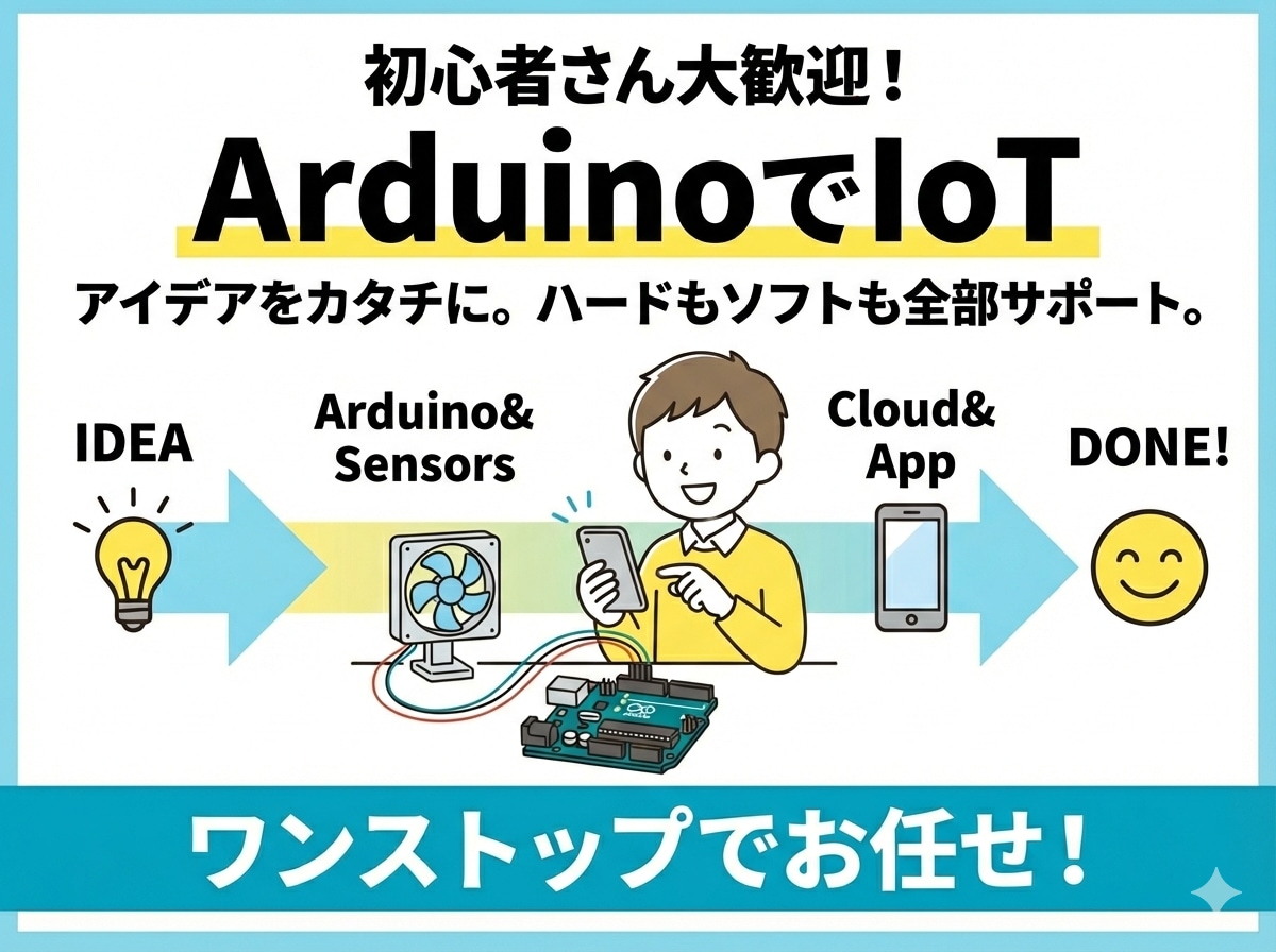 Arduino系/IoT関係のプログラム実装します お困りごとを現役のシステムエンジニアがお手伝いします。 イメージ2