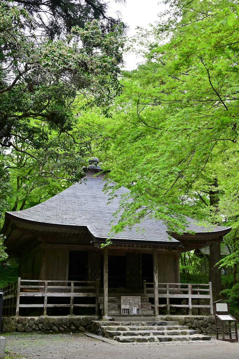 世界遺産に輝く中尊寺金色堂の写真を提供します 世界遺産に輝く中尊寺金色堂と境内の風景 イメージ2