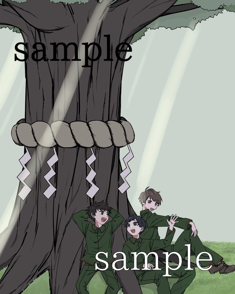 厚塗りやアニメ塗りのイラスト描きます お客様に満足していただけますように！ イメージ9