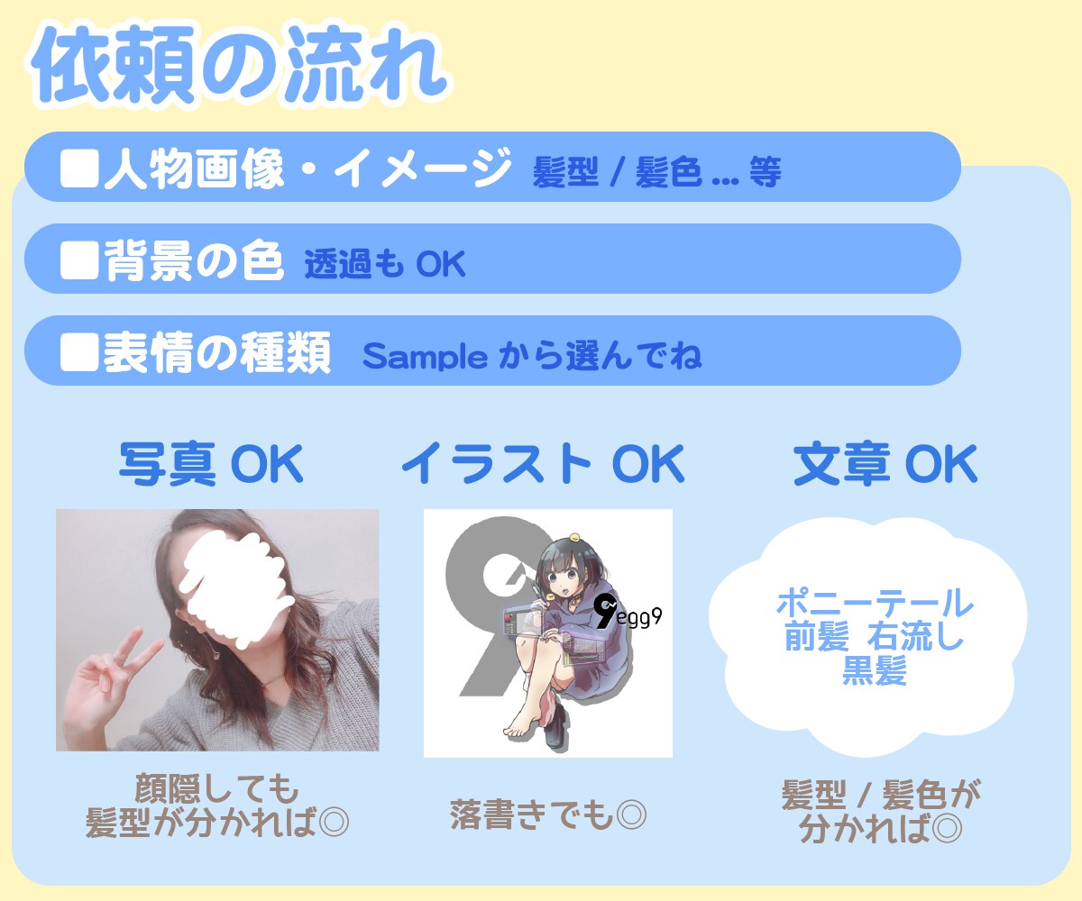 告知の挿絵に！【手書き風】みてる挿絵を描きます ヘッダーや告知画像に！シンプルなイラストを イメージ6