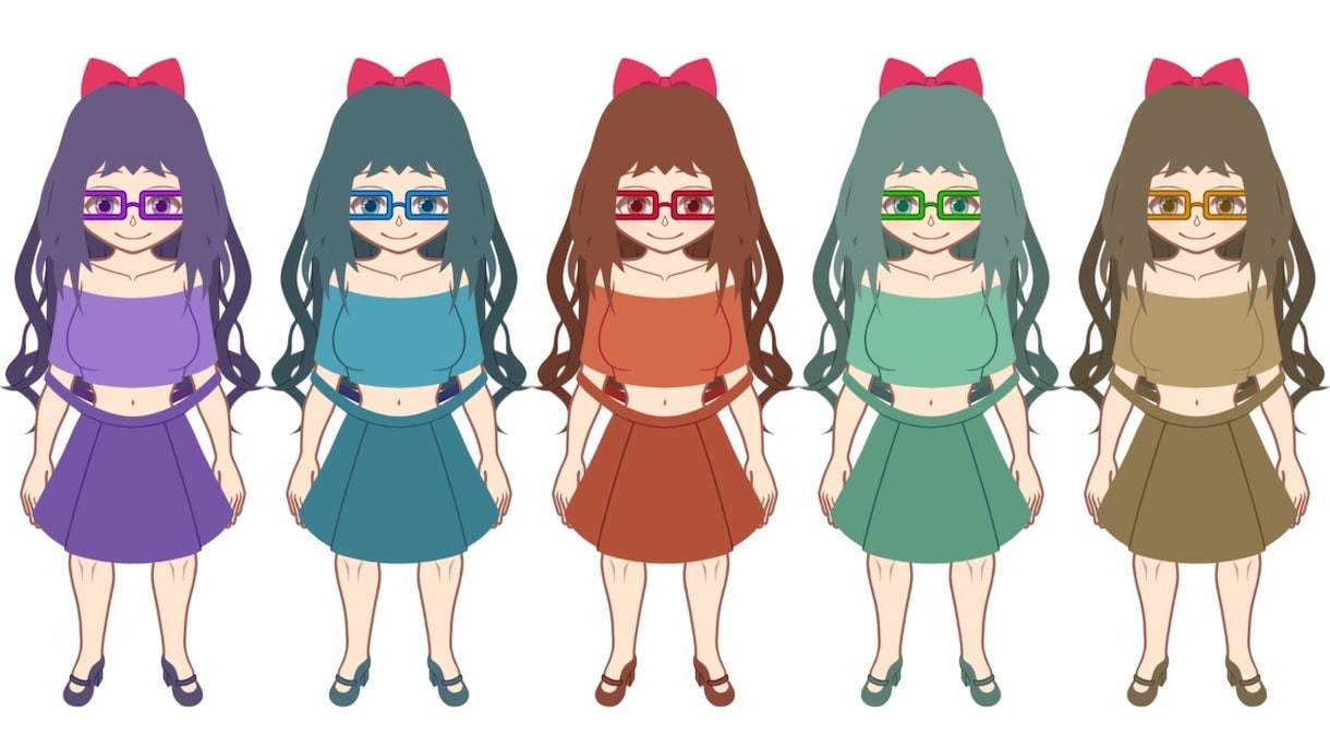 頭の中のちびキャラを描きます あなただけの○頭身のちびキャラを求めて イメージ3