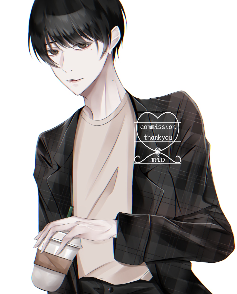 理想のお顔にお描きできます イケメンを描くのが得意です！！✨ イメージ2