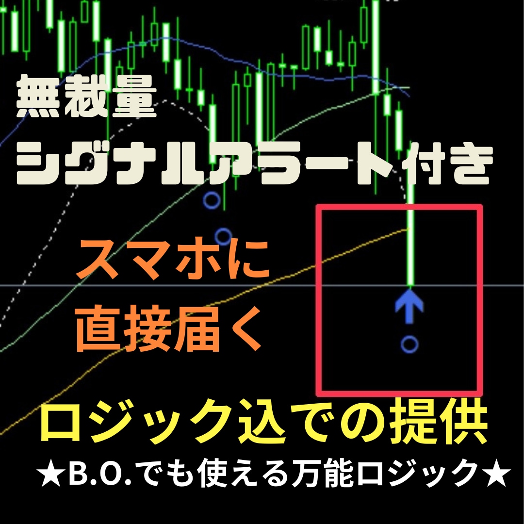 無裁量、高精度で狙えるサインインジ＆手法教えます トレンドの押し目＆戻し～逆張りまでわかるロジック付きの提供 イメージ1
