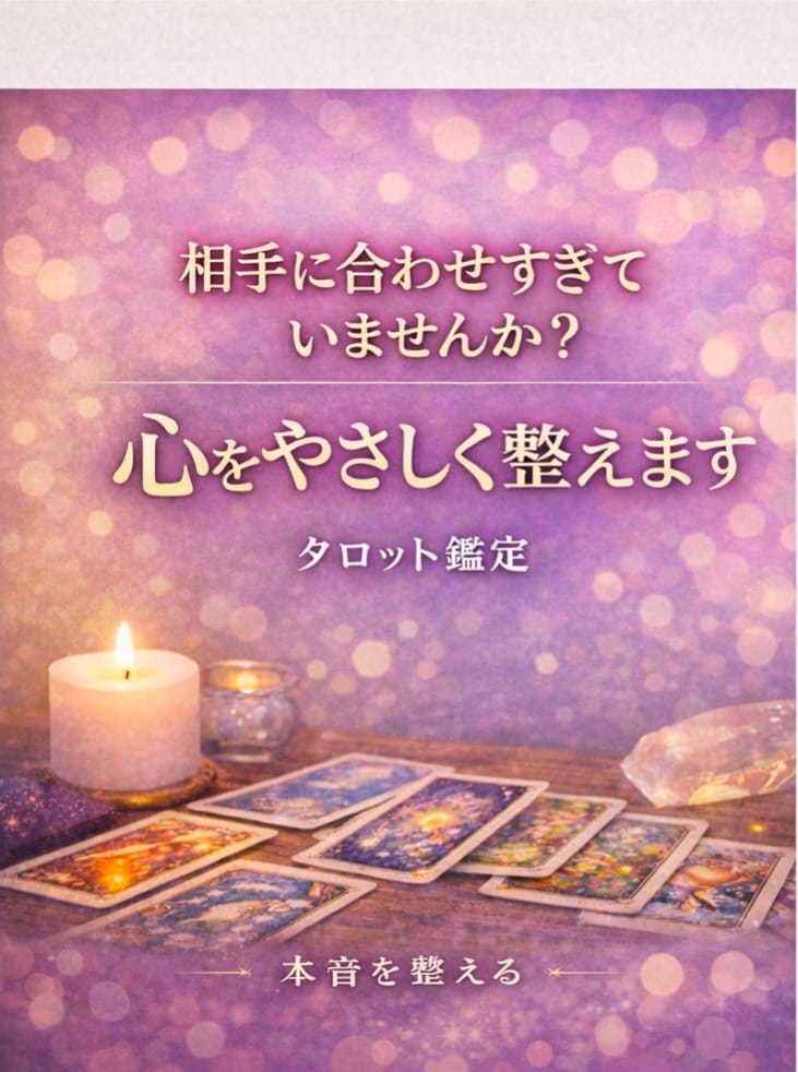 相手に合わせすぎて苦しい心整えます その我慢は、本当に必要ですか？ イメージ1