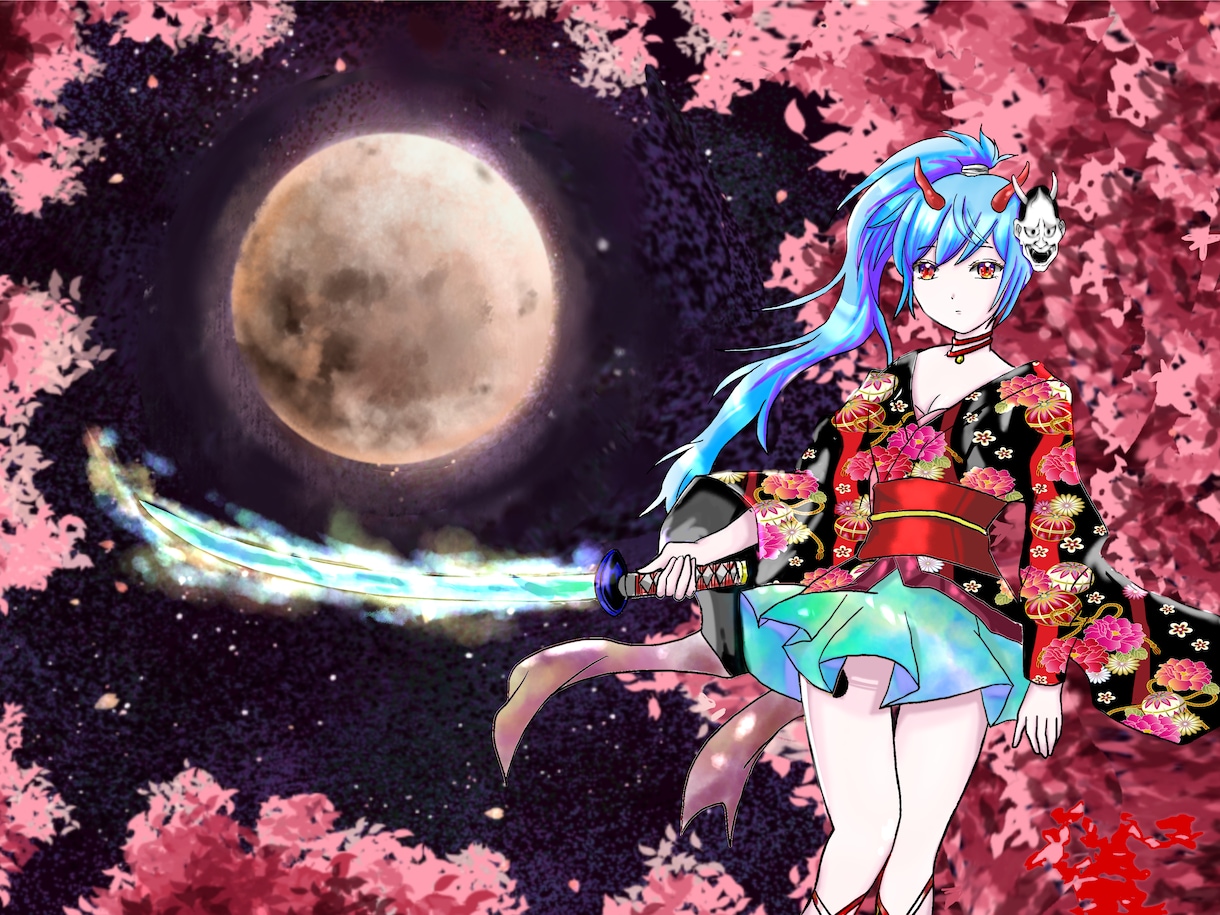 ボカロ曲の1枚絵やMVやイラスト等の絵師請負います 貴方だけの可愛いを届けます。自分だけを特別に イメージ1