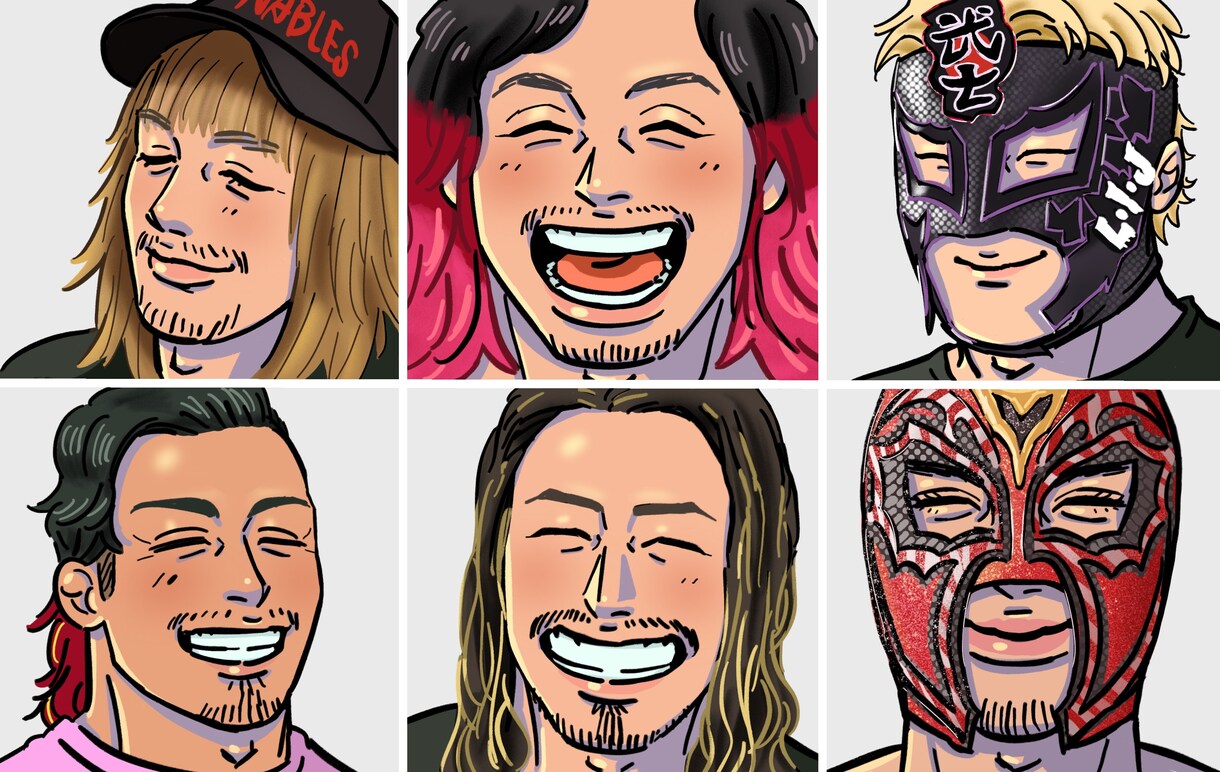 あなたのお写真から高解像度の似顔絵制作します プレゼント、挿絵、アイコンなどにどうぞ！ イメージ4