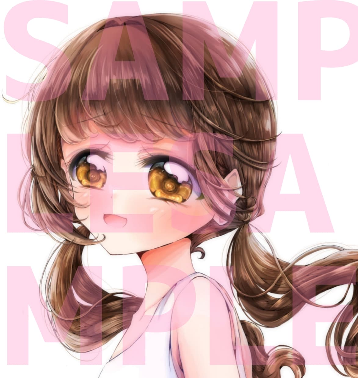 全身OK！かわいい女の子のイラストを描きます きゅるんと大きな瞳が特徴です♪ イメージ4