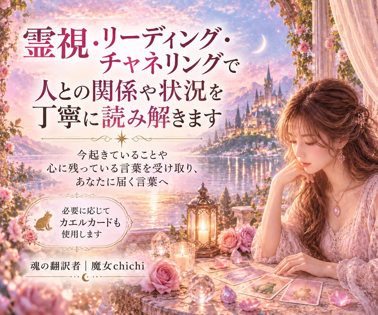 人間関係で揺れるあなたの心を丁寧に整理します 言葉や距離感に揺れる想いを受け取り、心に届く言葉へ イメージ2