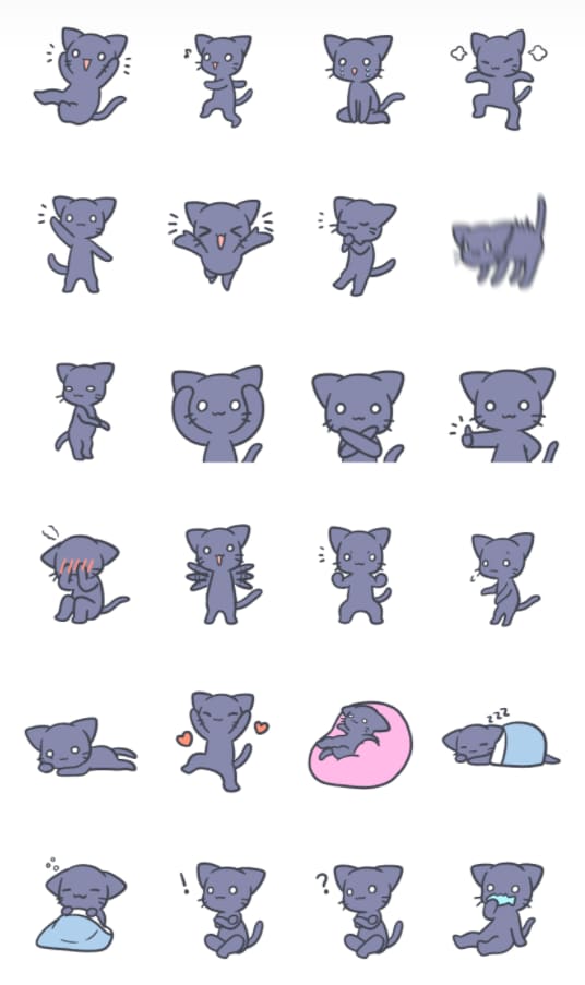 LINEスタンプ描きます シンプルなデフォルメイラストでLINEスタンプ作ります イメージ1