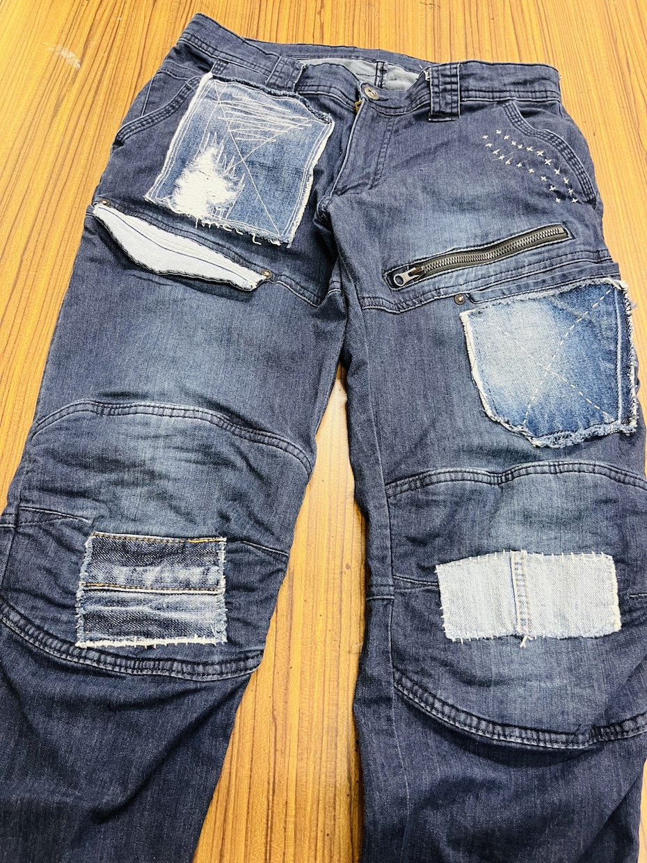 現場で差をつける作業着ズボンのリメイクします 機能的には問題ない現場での作業着ズボンをリメイクで再生！ イメージ3