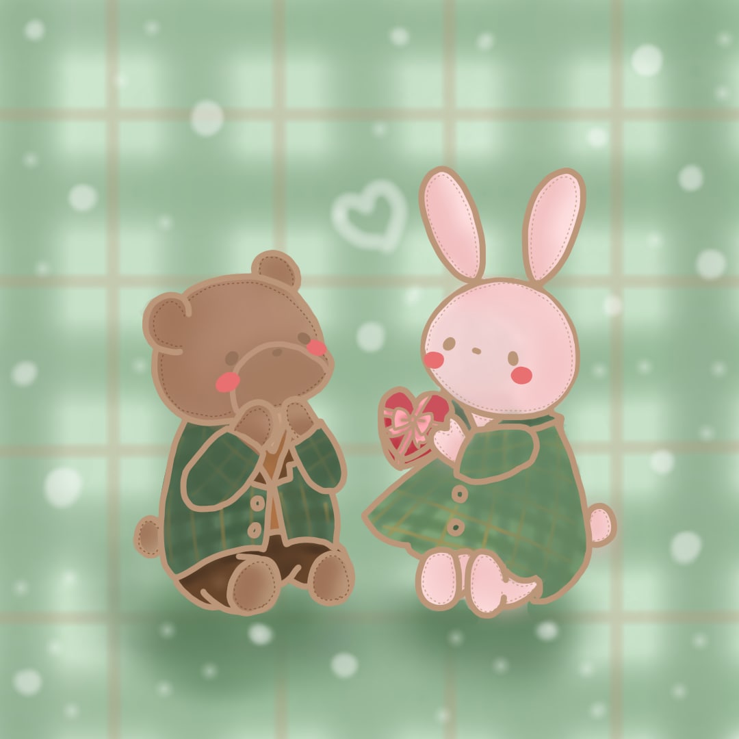 ゆるふわで優しい動物・ぬいぐるみ風キャラを描きます SNSアイコンやプレゼントにもおすすめです！ イメージ2