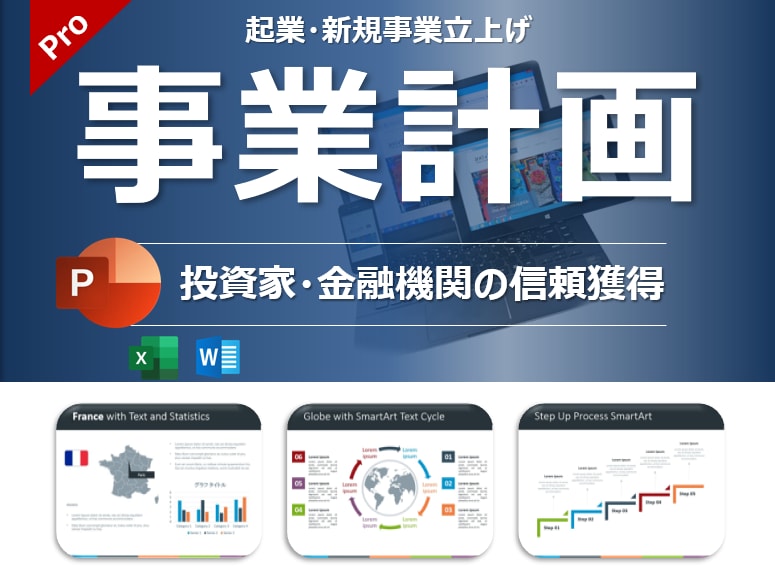 事業計画資料(PPT/Excel)作成を代行します ベンチャーキャピタル出身者。スタートアップ・増資・融資に対応 イメージ1