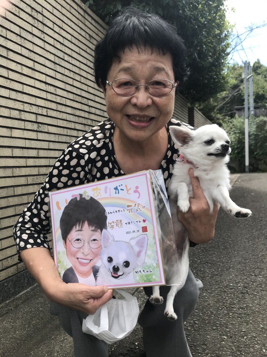 オリジナル似顔絵色紙を制作します ラミネート鏡面加工で防塵防汚仕様！ イメージ11