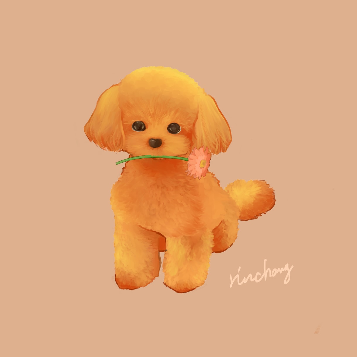 触りたくなる！ふわふわな動物の絵を描きます グッズ制作の素材にもぴったりです！ イメージ4