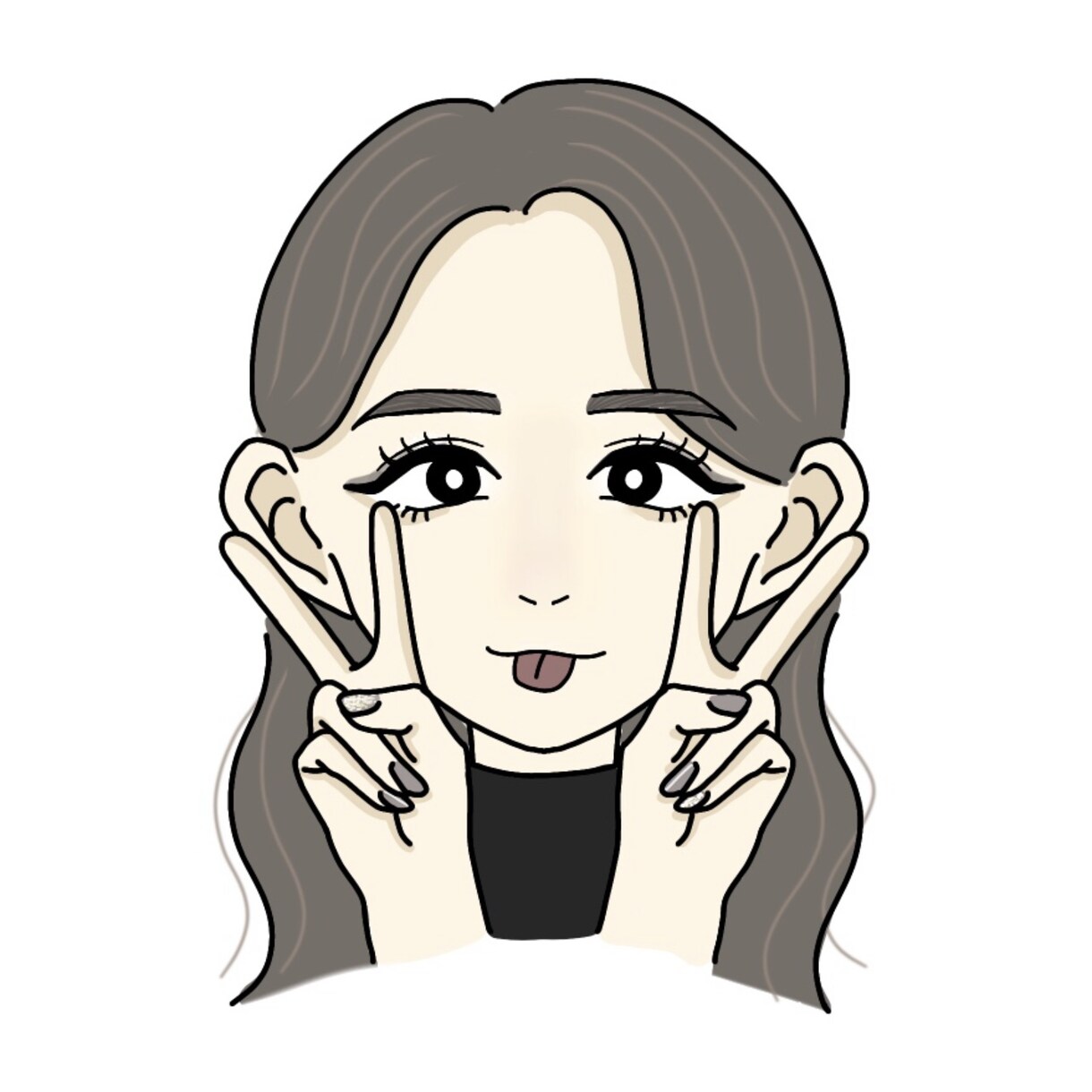 アイコン用イラスト描かせて頂きます 全力で描かせて頂きます(ง •̀_•́)ง イメージ3