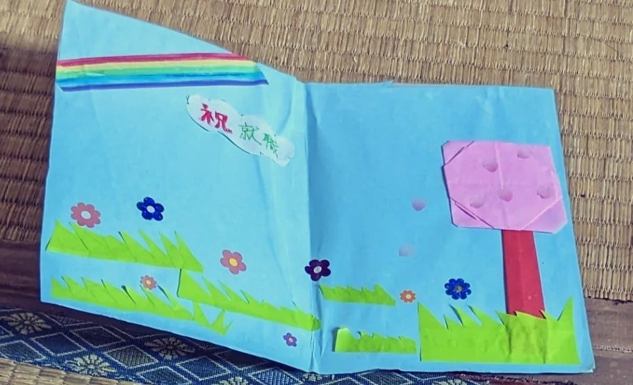 お祝い·お悔やみなど各種カードを作ります 折り紙アートや切り絵、イラスト等でカード作成 イメージ3