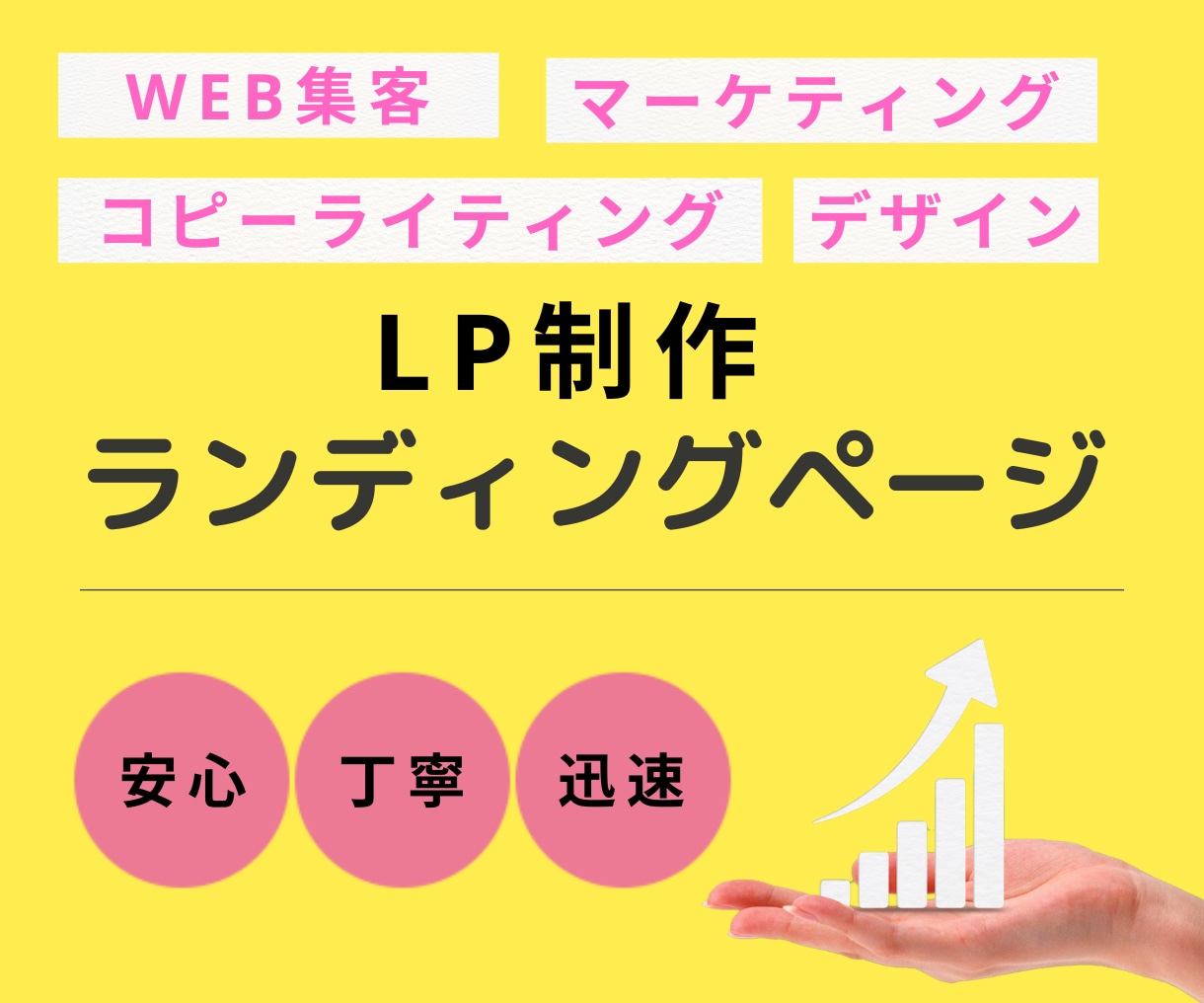 LP専門デザイナーがランディングページ制作します 集客UP、売上UPを研究するLP専門デザイナーによるLP制作 イメージ1