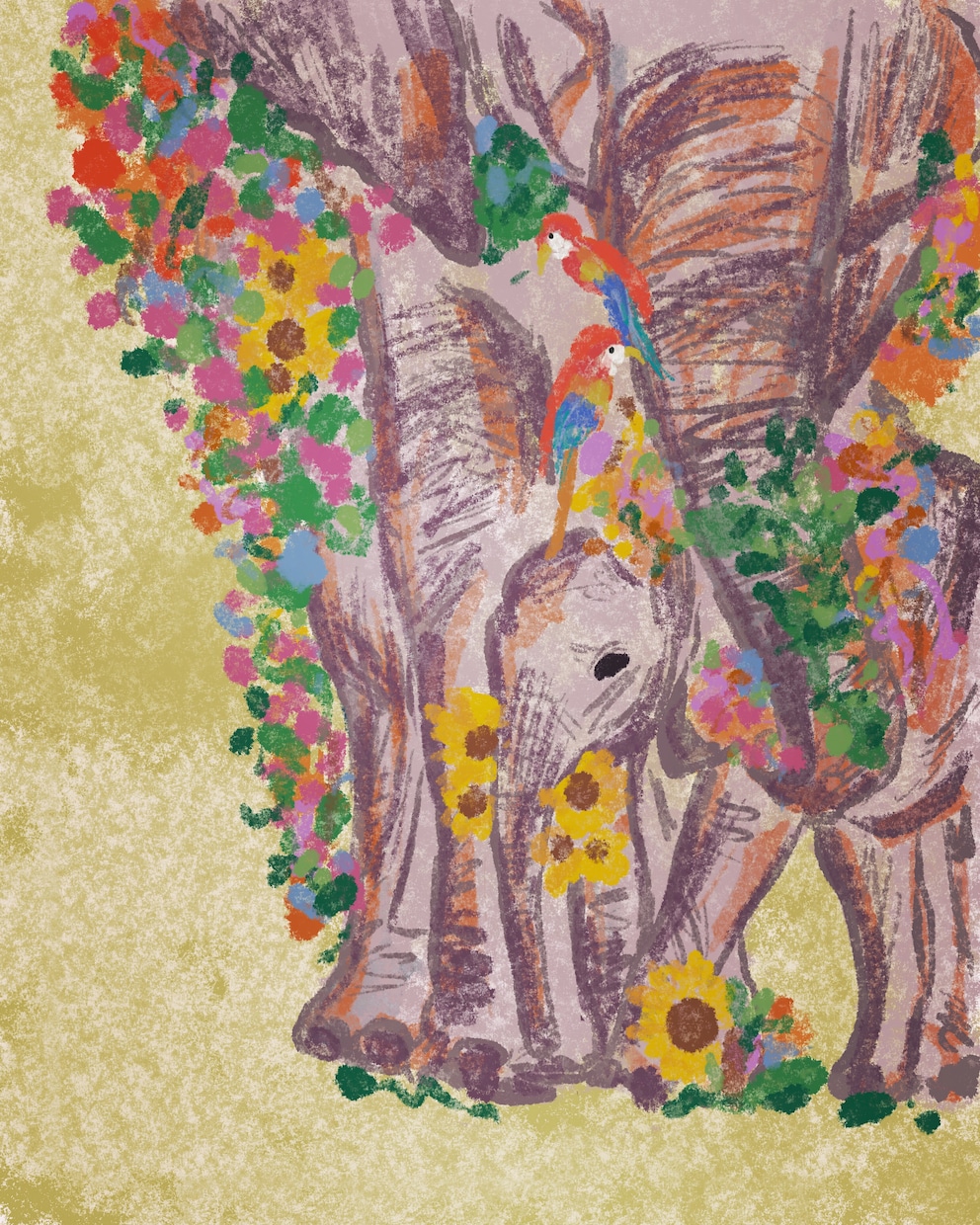 印刷可！カラフルでほっこりな動物イラスト描きます 予算交渉も可♡思わず笑顔なるイラストで挿絵やインテリアにも♪ イメージ8