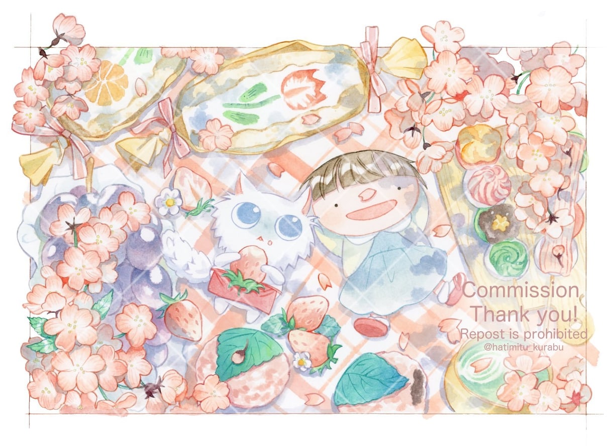 商用可！透明水彩でゆるかわペットイラスト制作します ご家族へのプレゼント／配信グッズ／インテリア／雑誌／HPなど イメージ1