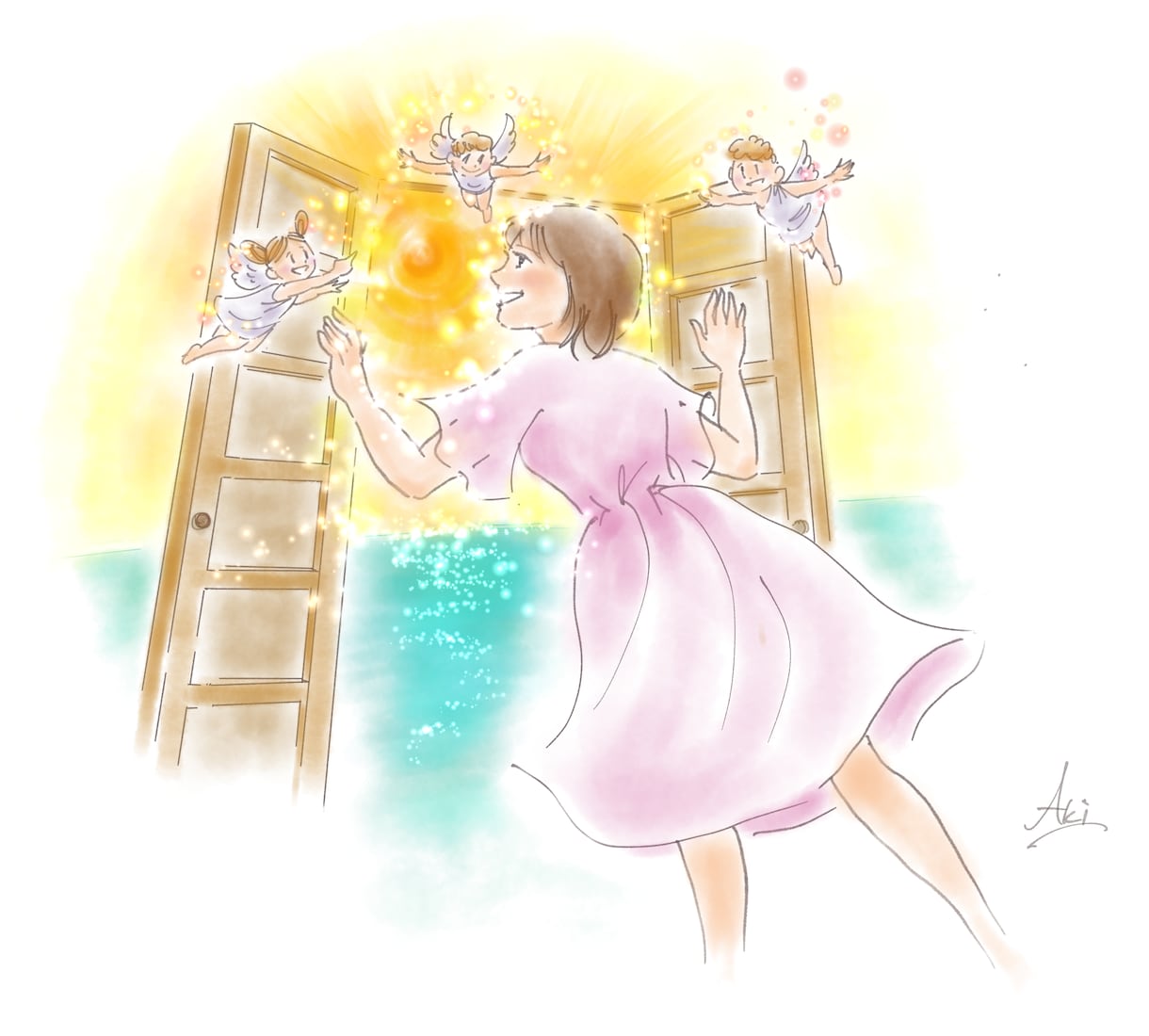 ビジョンボードのイラストパネルをお作りします 別サービスにてイラストデータご購入者様(リピーター様)専用 イメージ5