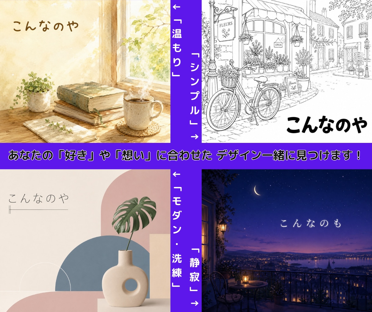 一緒に作ろう！！全部聞きます 「思ってたのと違う…」はもう終わり！納得いくまで完成させます イメージ2
