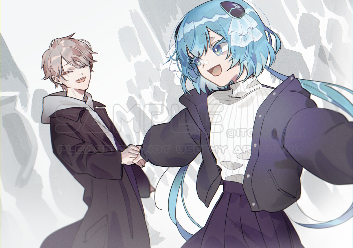 イラストを制作いたします アイコン、歌みた用イラスト、配信用イラスト、個人利用にも イメージ9