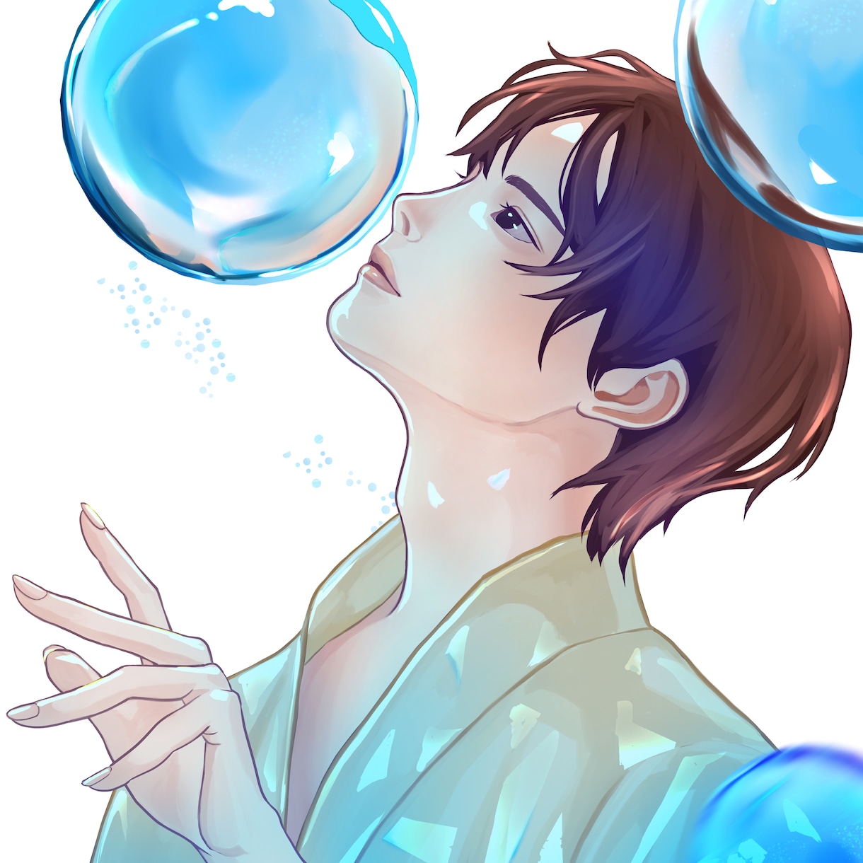 商用利用OK！SNSアイコンお描きします SNSアイコン作ります♡可愛い・カッコいい・ミニキャラ・ペア イメージ1