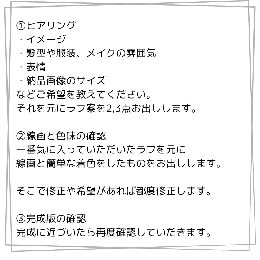 キレイめなSNSアイコンを描きます 修正無制限！理想をヒアリングしながらキレイに描きます イメージ4