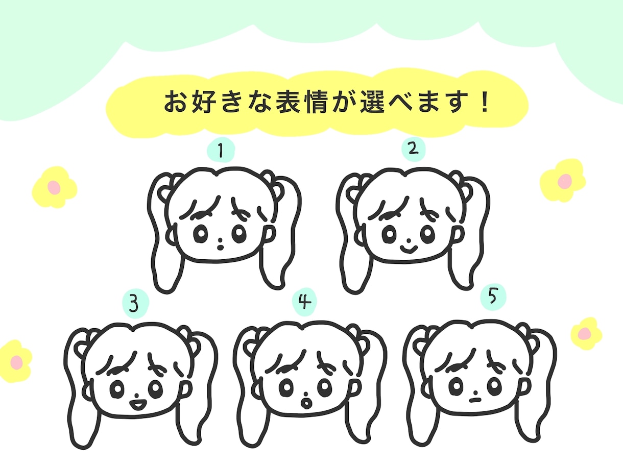 カラフルで可愛い！おしゃれなアイコン作ります 修正無制限！名前あり&なし。2つセットの低価格です♡ イメージ4