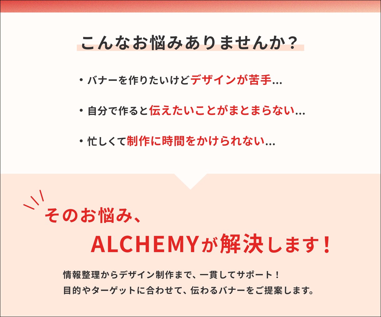 バナー制作します 制作会社の提供するバナー制作です。 イメージ3