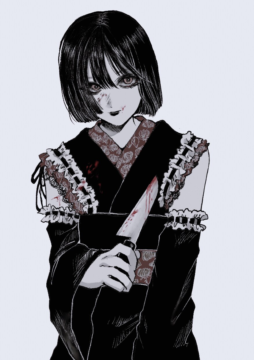 病みかわいい似顔絵イラストを描きます バストアップ、顔アップの似顔絵イラストを制作します！ イメージ6