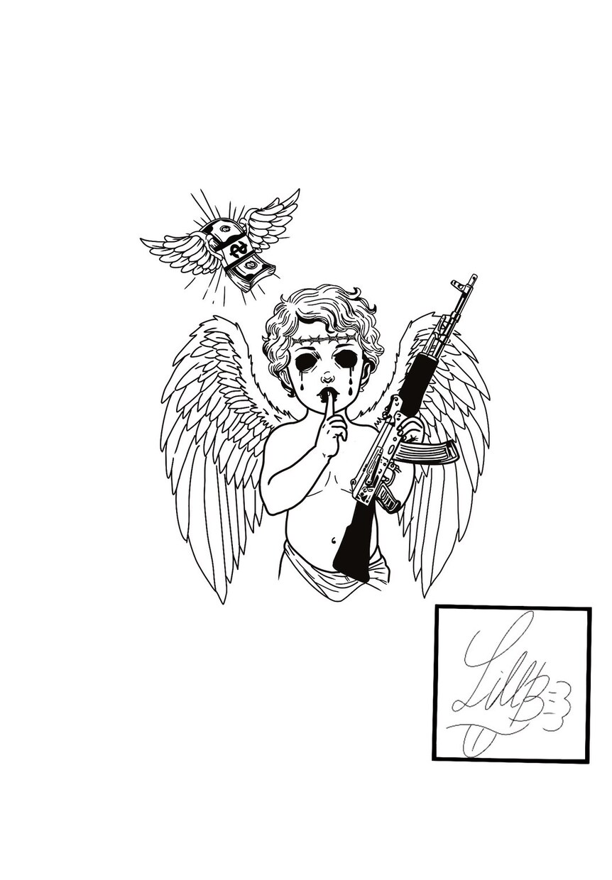 タトゥーデザインの下絵作成します あなたのご希望に添えるタトゥー下絵作成します イメージ8