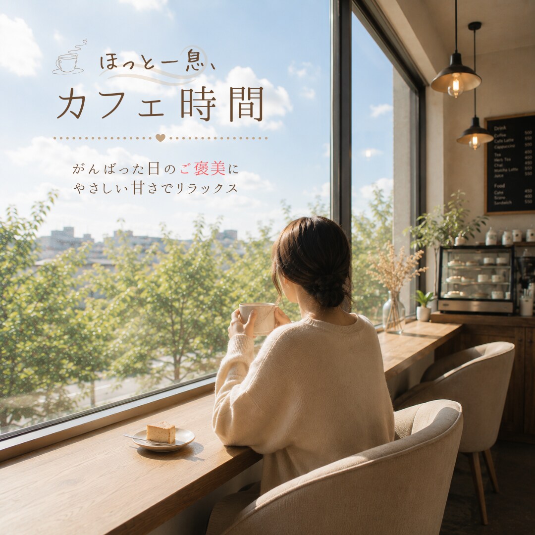 カフェ・スイーツのバナーを作成します 「行ってみたい」が伝わるデザインを丁寧に制作します イメージ3